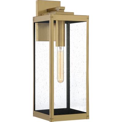 Westover Exterior Wall Lantern 1 LT in Antique Brass - Large