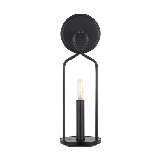 Sonnet Sconce in Matte Black