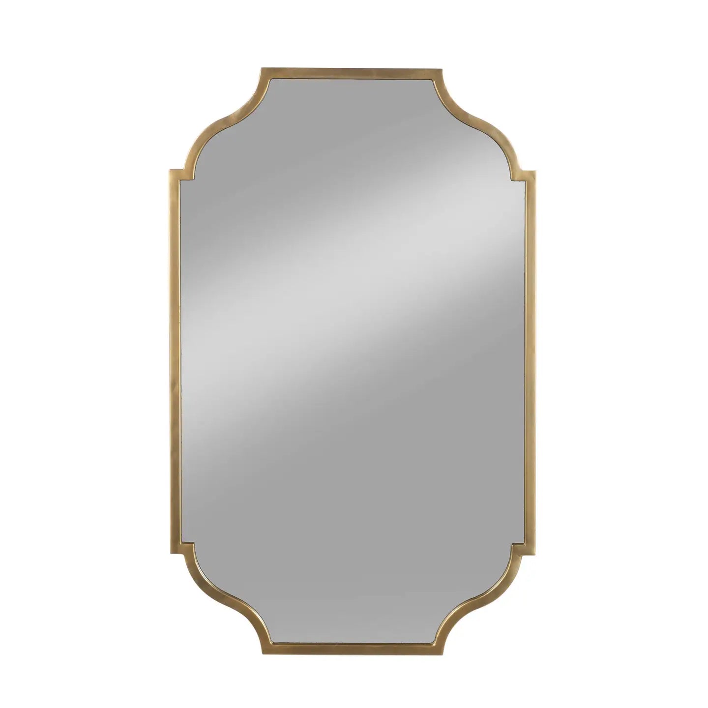 Scalloped Edge Mirror