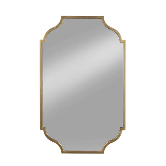 Scalloped Edge Mirror