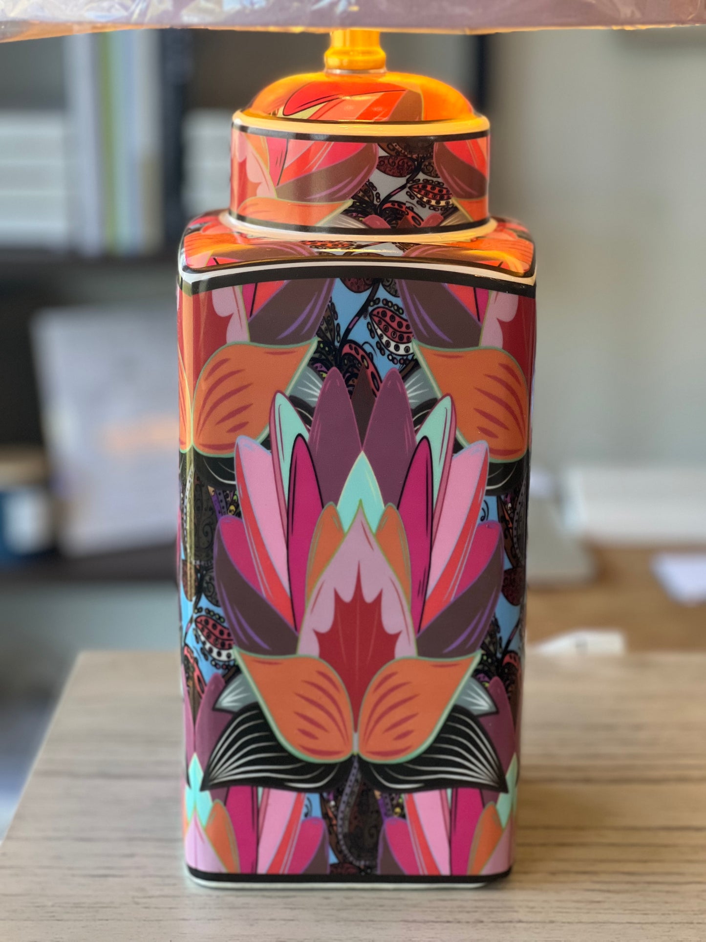 Boho Table Lamp