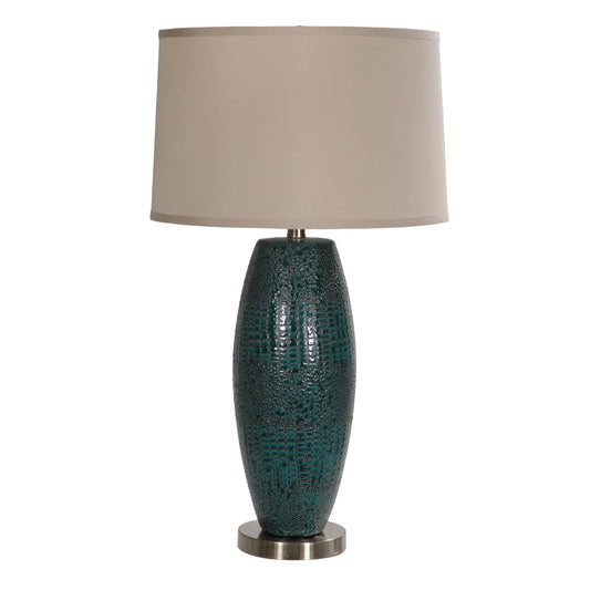 Monroe Blue Table Lamp