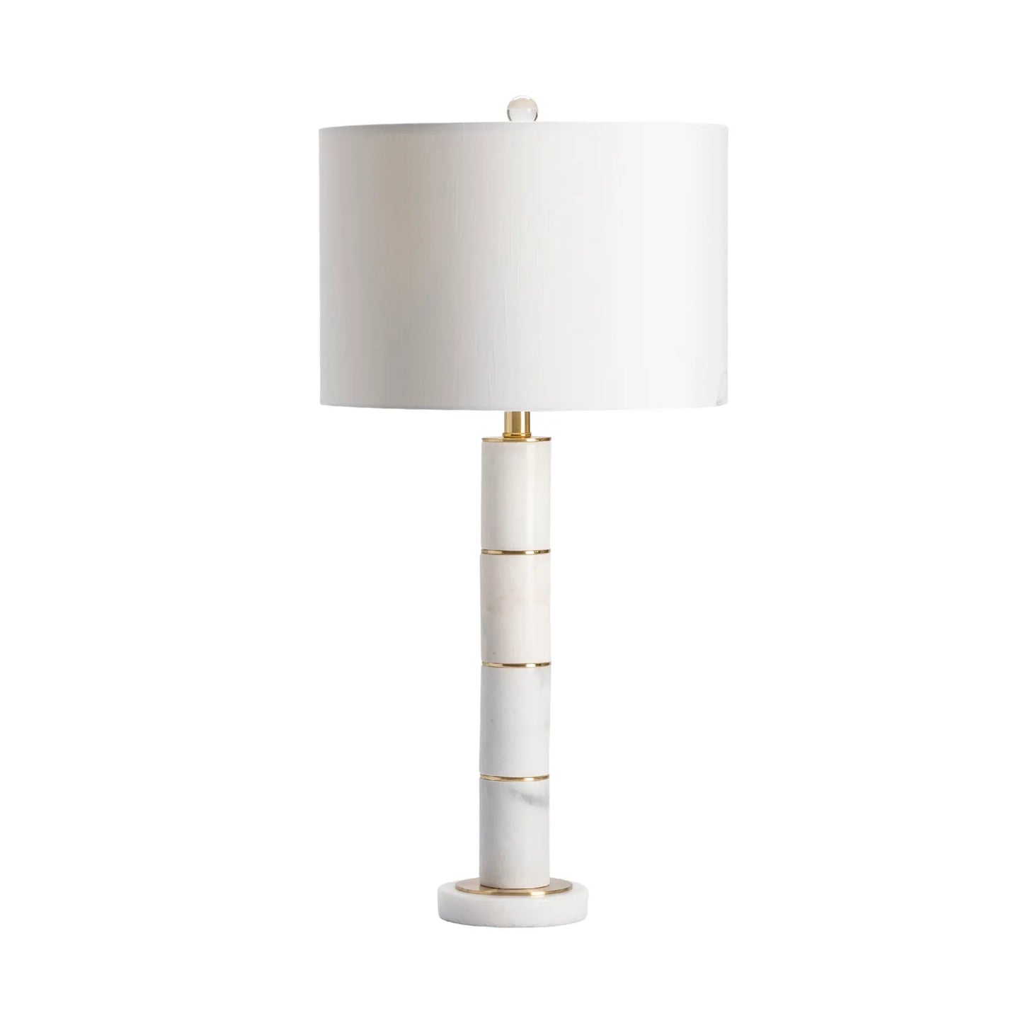 Marble Pillar Table Lamp