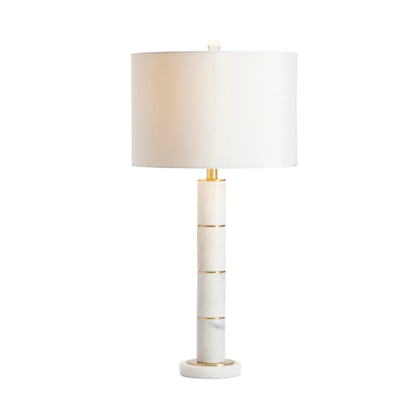 Marble Pillar Table Lamp