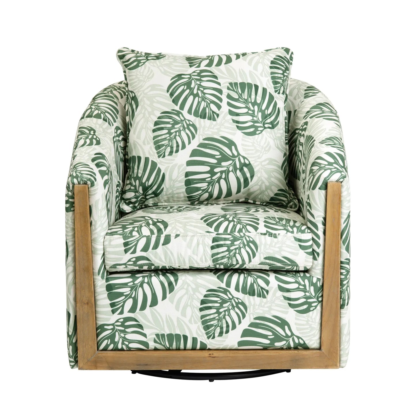 Monstera Swivel Accent Chair