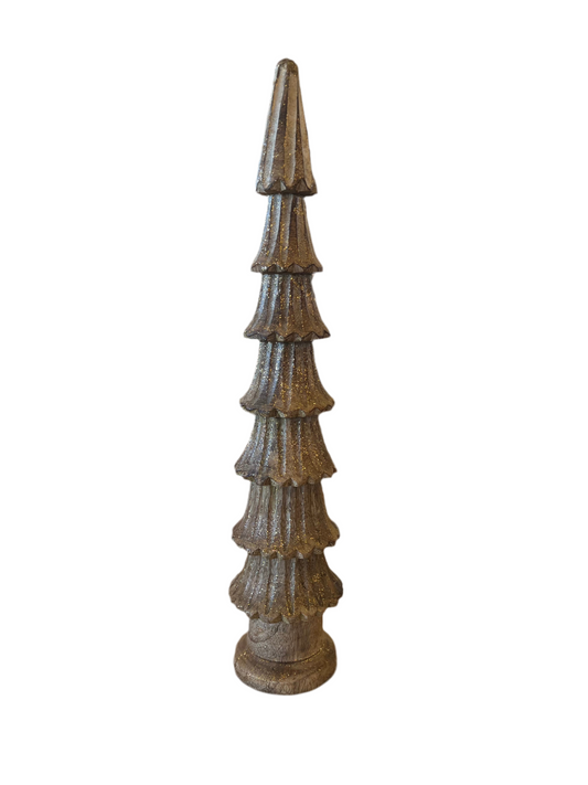 Scalloped Wooden Tree