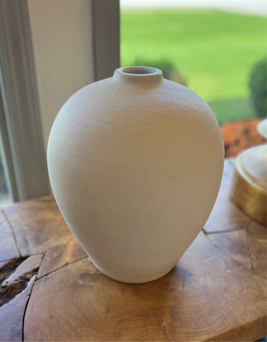 Ivory Modern Vase