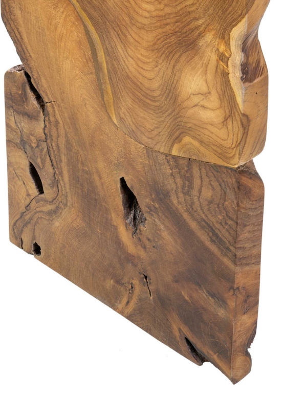 Burl Organic Teak Console Table