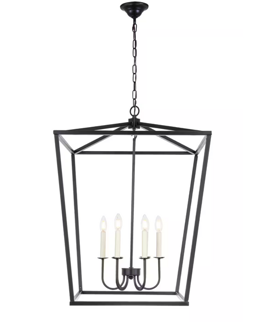 Maddox Lantern in Black