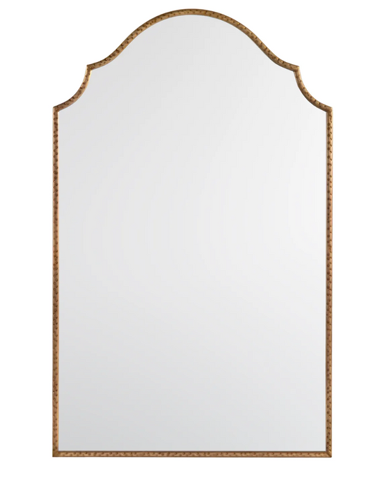 Gold Waverly Arched Mirror