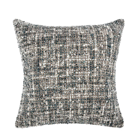 Porter Blue Slate Throw Pillow