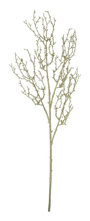Glittered Twig Vine Spray-Champagne