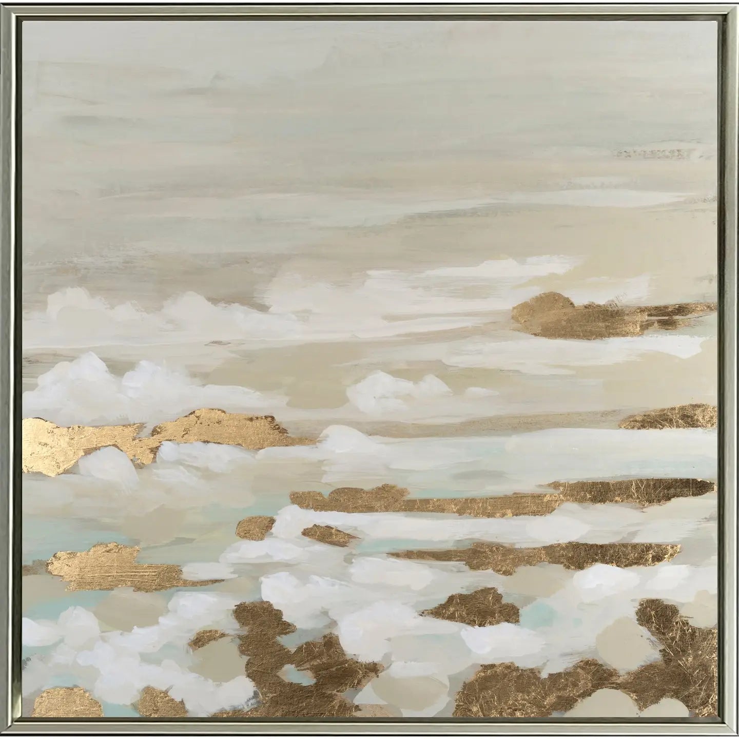 Gilded Surf Canvas Art Set of 2