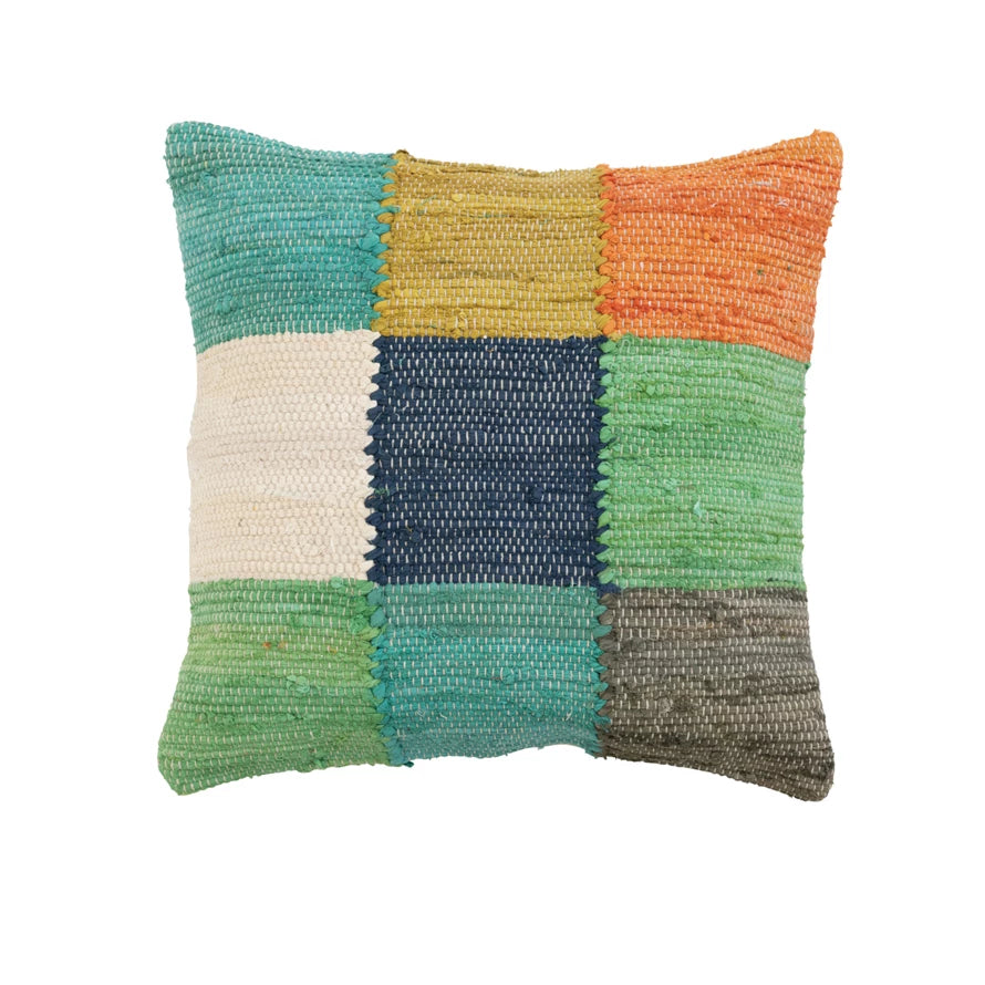 Patchwork Throw Pillow