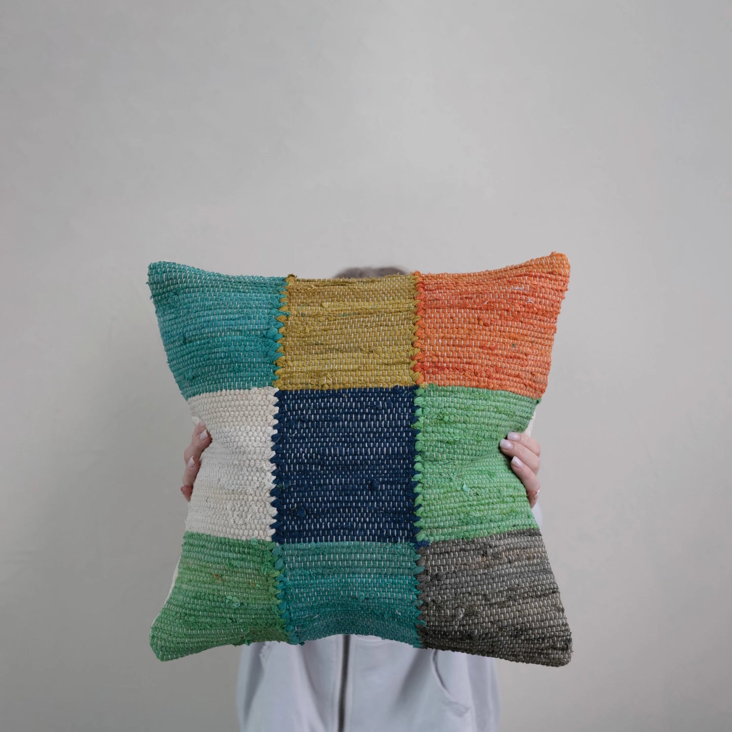 Patchwork Throw Pillow