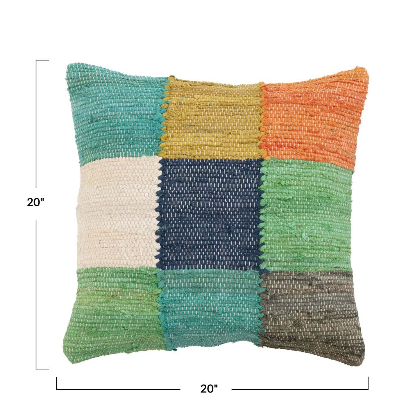 Patchwork Throw Pillow