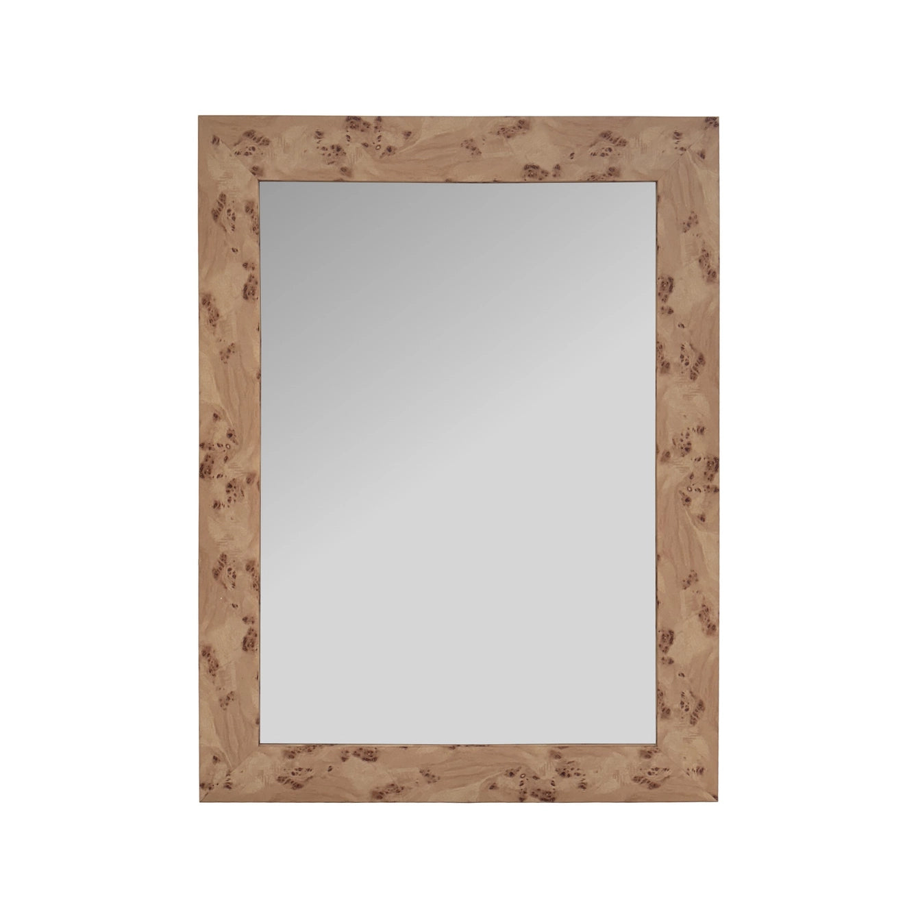 Burled Wood Mirror