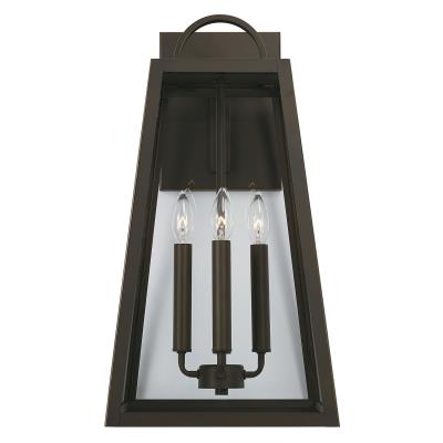 Leighton Exterior 4 LT Wall Lantern in Oiled Bronze