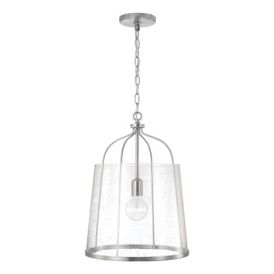 Madi Pendant 1 LT in Brushed Nickel