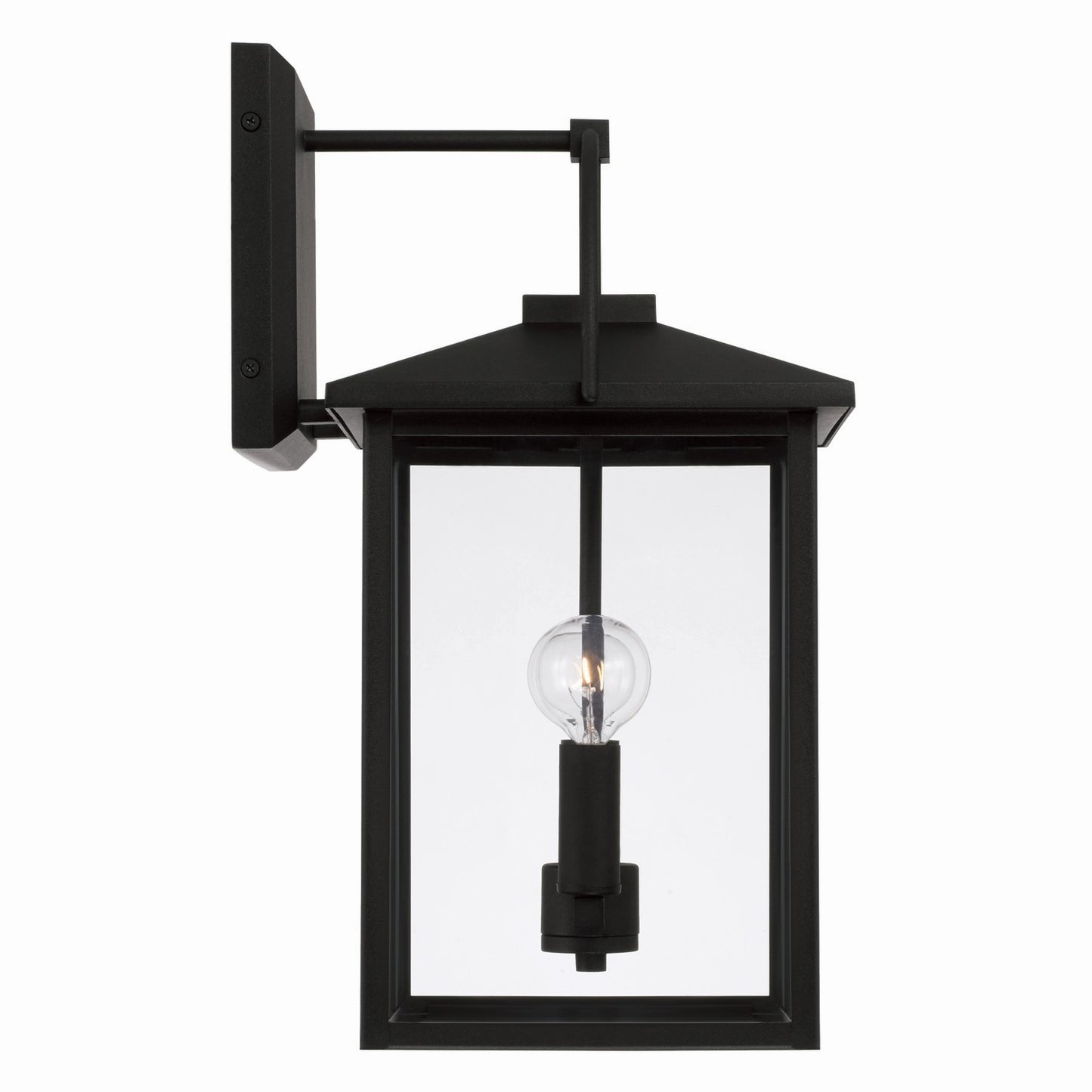 Bryson Exterior Lantern 2 LT in Black - Small