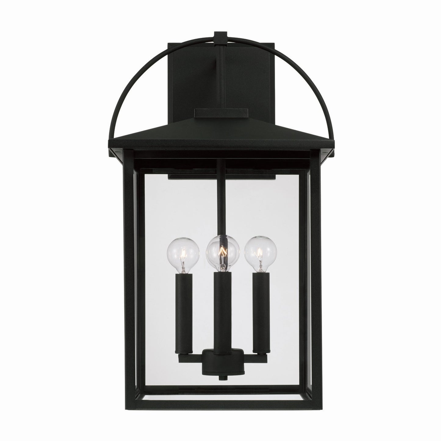 Bryson Exterior Lantern 4 LT in Black - Large