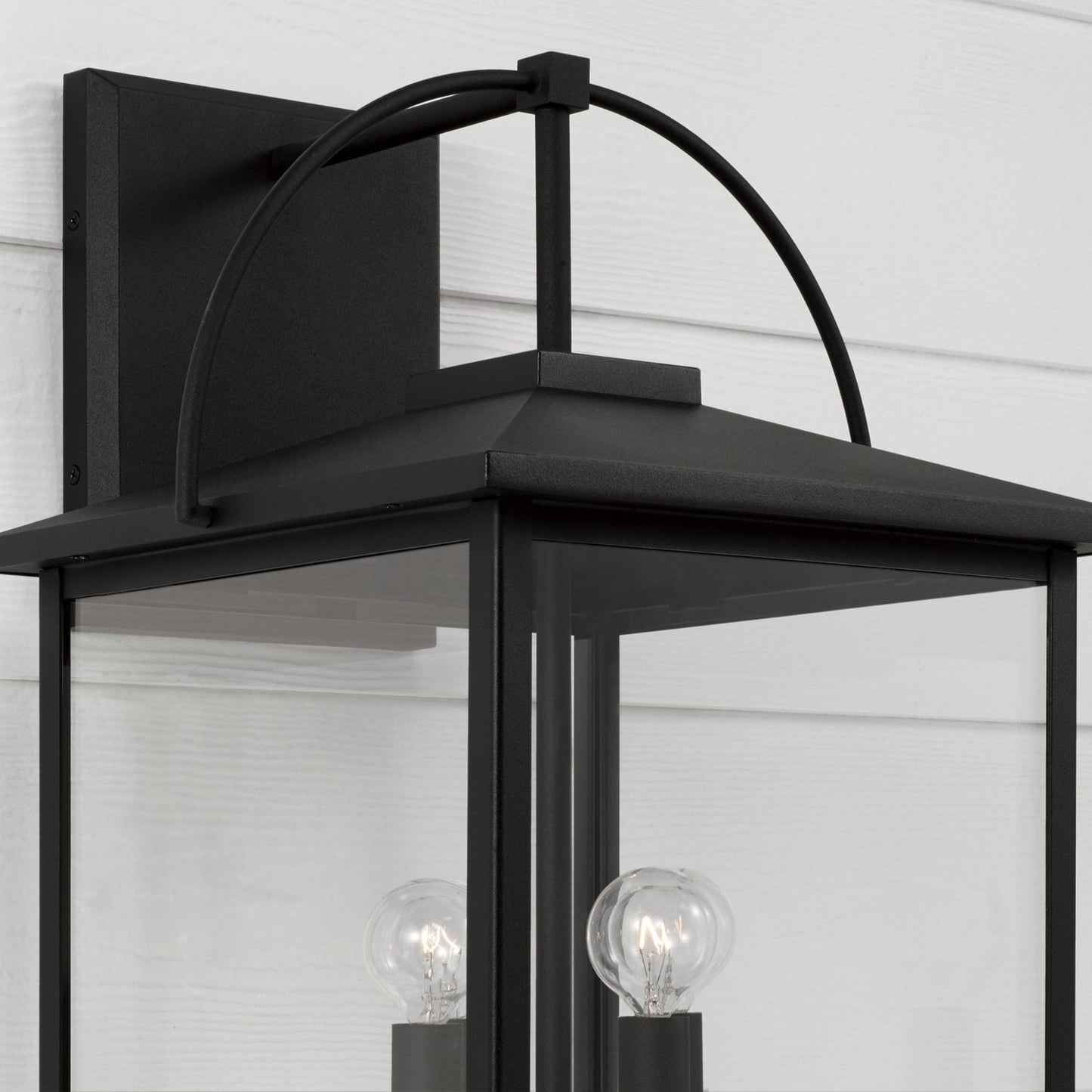 Bryson Exterior Lantern 4 LT in Black - Large