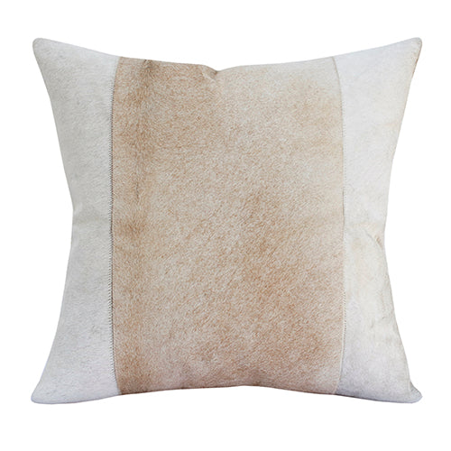 Cowhide Strip Pillow