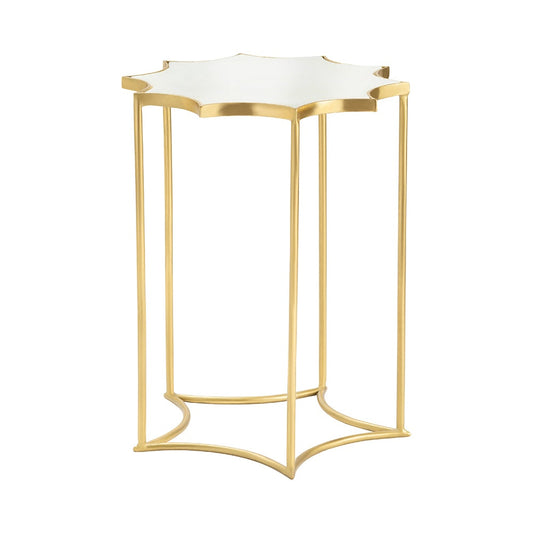 Marble Star Accent Table